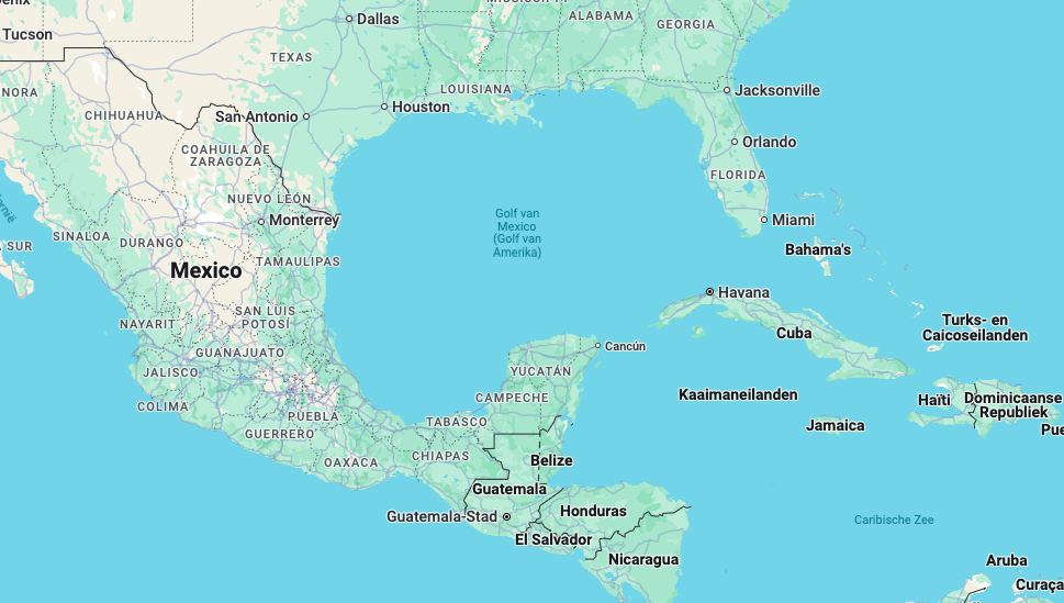 Mexico spant rechtszaak om naamsverandering Golf van Mexico
